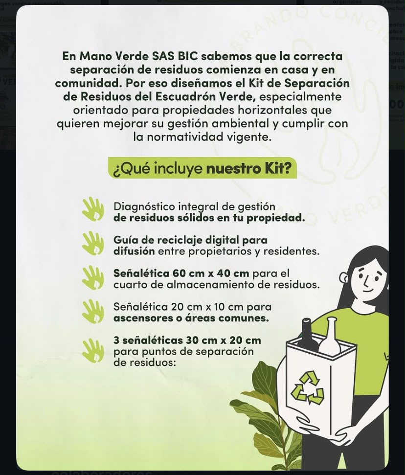 Kit de Señalética Ambiental + Capacitación