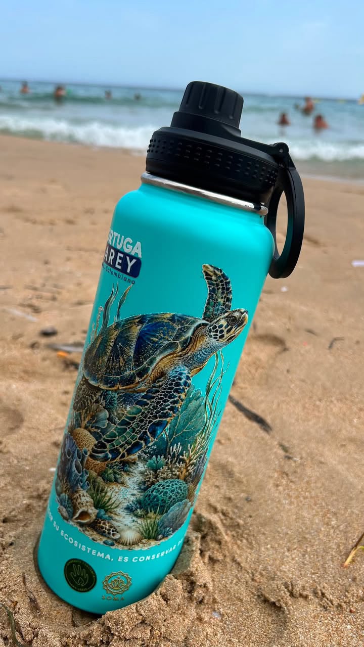 Termo ecológico Tortuga Carey – Mano Verde