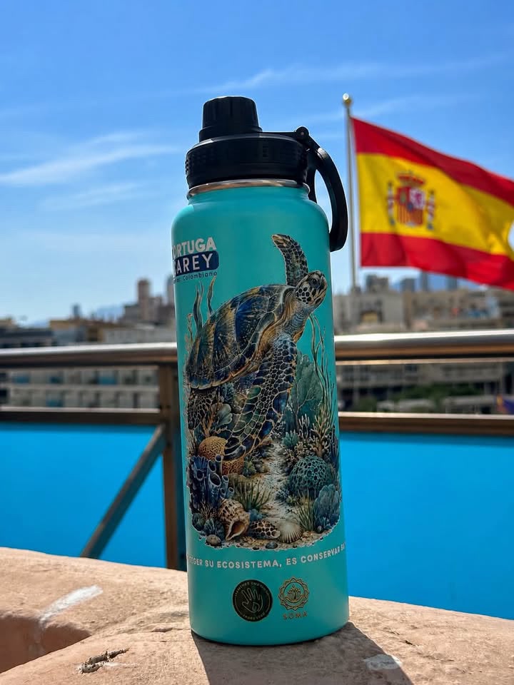 Termo ecológico Tortuga Carey – Mano Verde